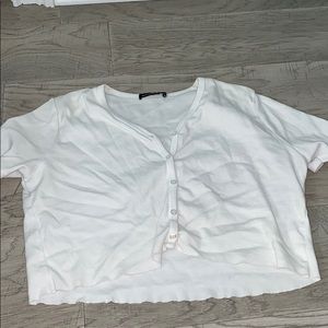 brandy melville white tee